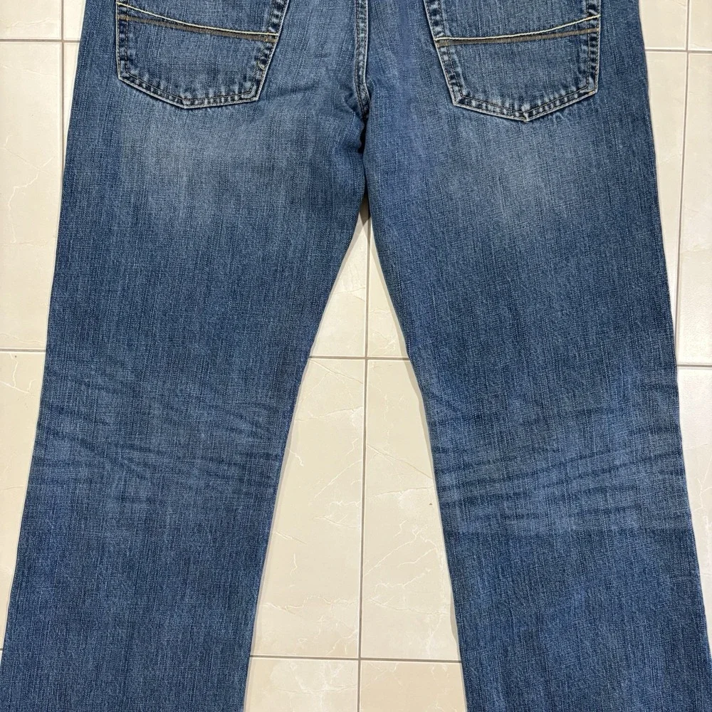 Vintage Abercrombie Fitch Kilburn Low Rise Boot Cut Jeans Men's 32x30 Blue Y2K